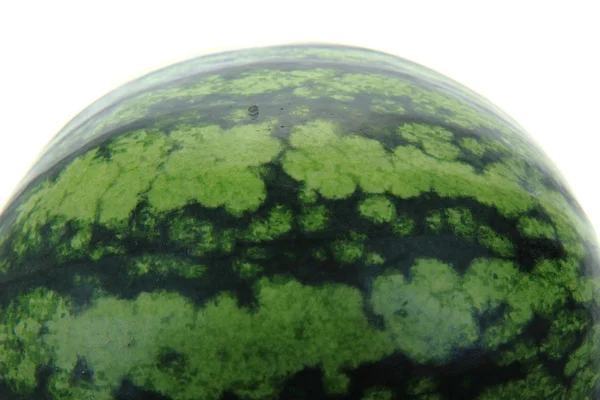 Zelený meloun, samostatný — Stock fotografie