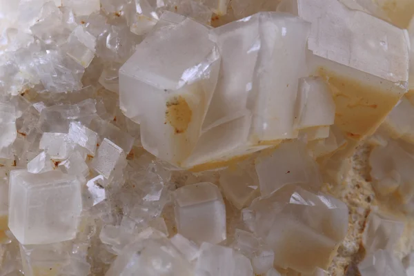 Minerale di calcite bianca — Foto Stock