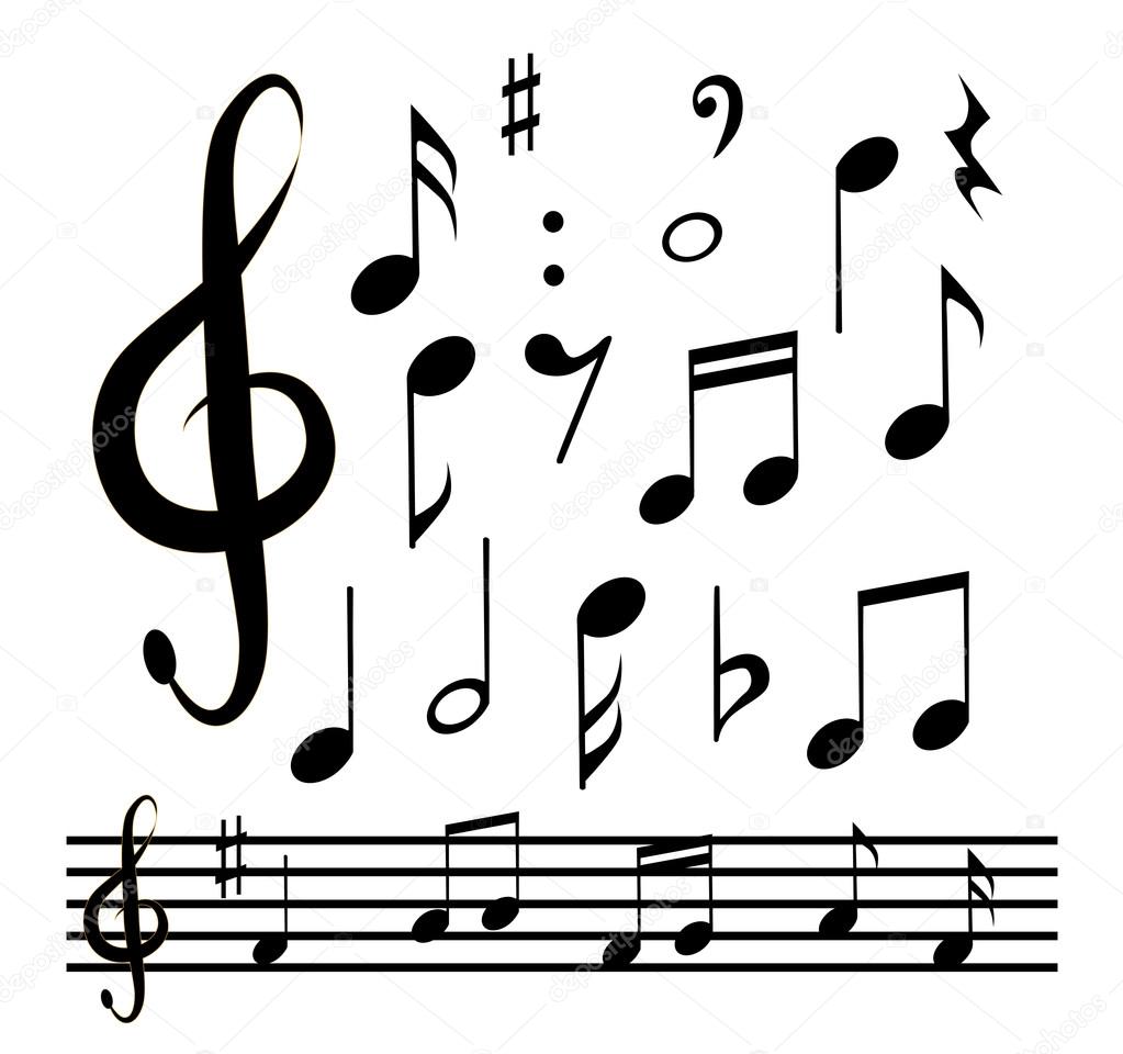 vector icons set musique note Image vectorielle vector icons set musique note Image vectorielle