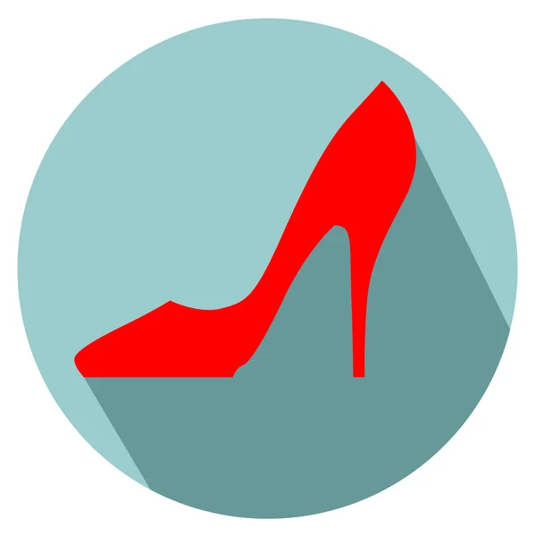 Sapatos de salto alto mulher — Vetor de Stock