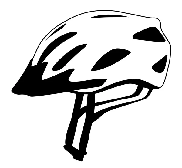 Casco de bicicleta mtb — Archivo Imágenes Vectoriales