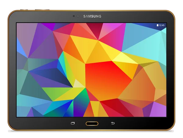 Samsung Galaxy Tab S gold — стоковый вектор