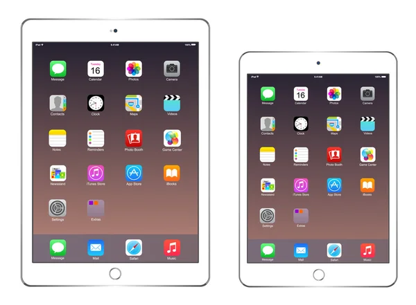 IPad Air 2 et iPad mini 3 — Image vectorielle