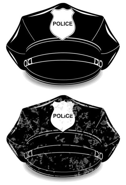 Tapa de policía — Vector de stock