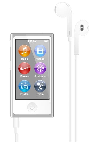 Яблоко iPod Nano — стоковый вектор