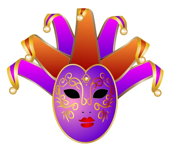 Venice mask — Stock Vector