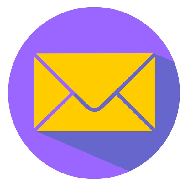 Símbolo do ícone do envelope — Vetor de Stock