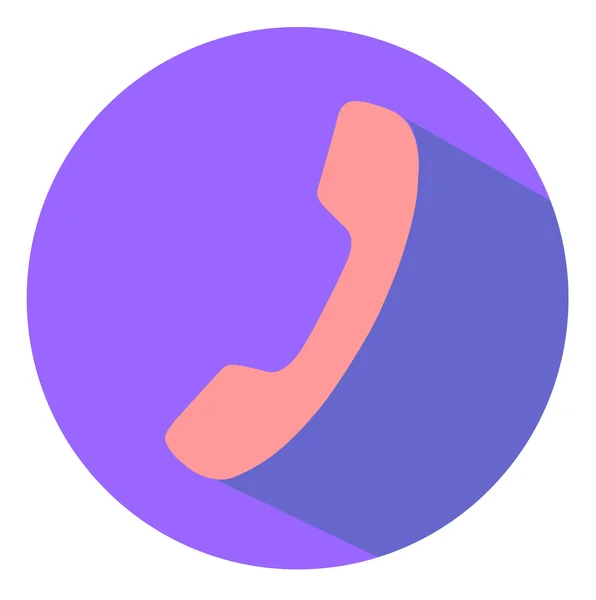 Icône téléphonique — Image vectorielle