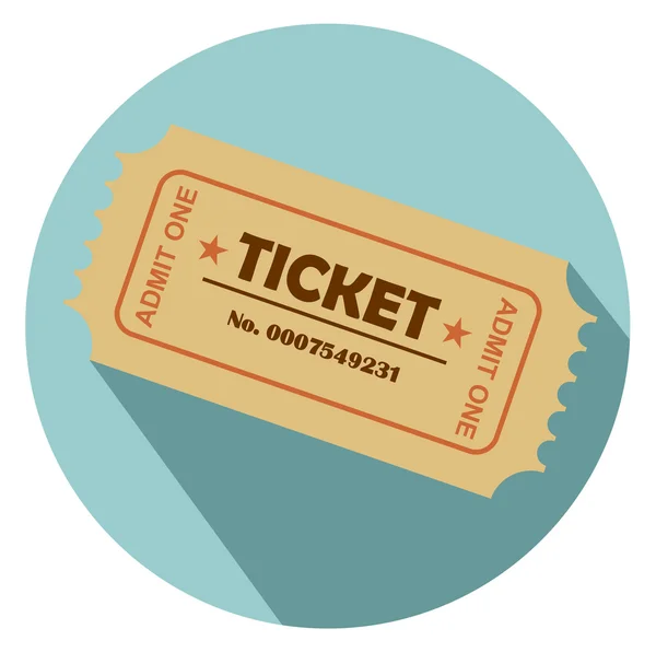 Ticket — Stockvector