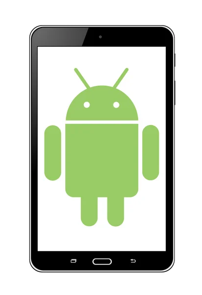 Sistema operativo Android para tableta — Vector de stock