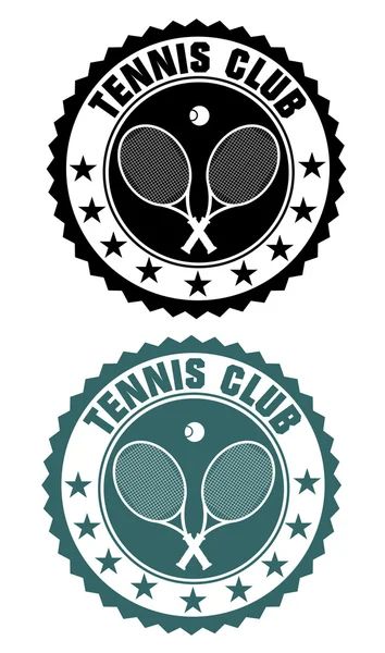 Tennis club stämpel — Stock vektor