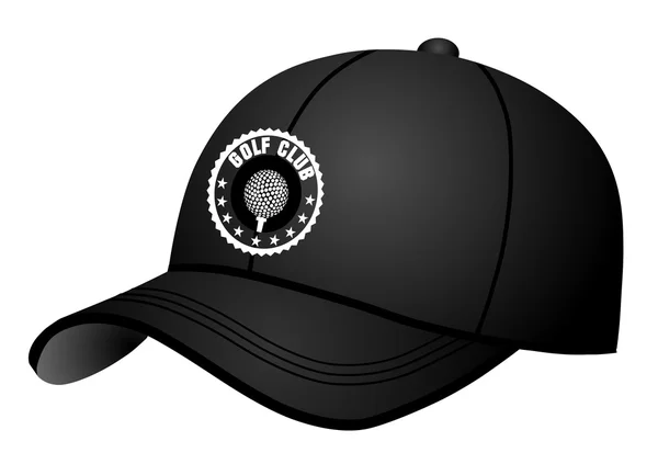 Copa con club de golf — Vector de stock