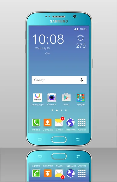 Samsung galaxie s6 — Stockvektor