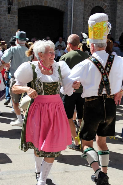 Oktoberfest στο Vail, Κολοράντο, ΗΠΑ Royalty Free Φωτογραφίες Αρχείου