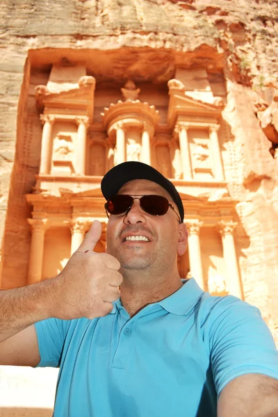 Selfie à Petra — Photo