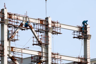 Çin 'de inşaat alanı