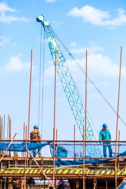 Çin 'de inşaat alanı