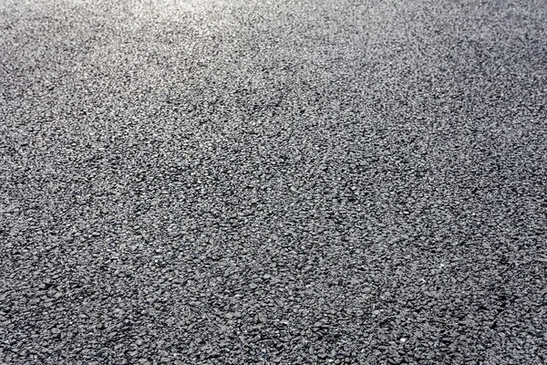 Close-up new asphalt road — Stock Photo, Image