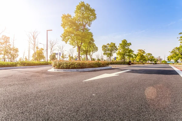 Outdoor parking road — Stock Photo, Image