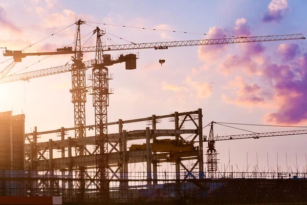 Construction site in China — Stock Photo, Image