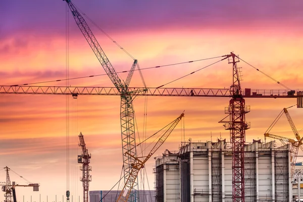 Construction site in China — Stock Photo, Image