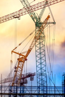 Çin 'de inşaat alanı