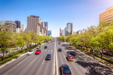 Beijing, Çin merkezi iş bölgesinde