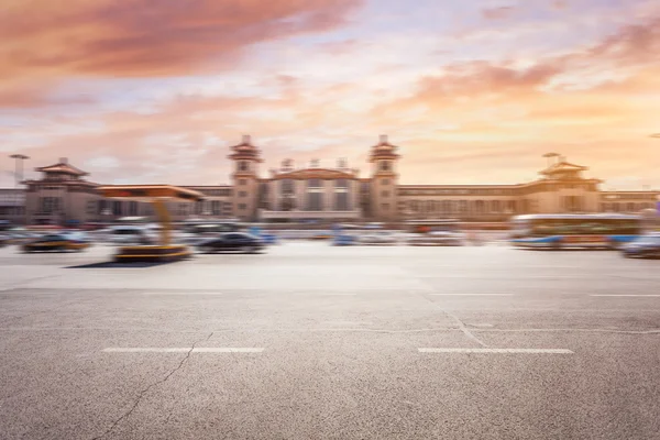 Camino de la ciudad de desenfoque —  Fotos de Stock