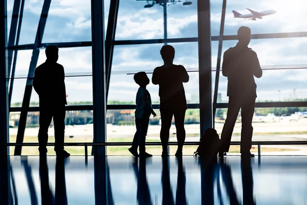 Pasajero en el aeropuerto de Beijing — Foto de Stock