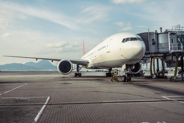 Aircraft ready for boarding