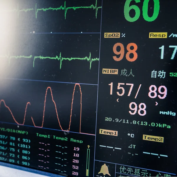 Opieki zdrowotnej przenośnych urządzeń monitorujących — Zdjęcie stockowe