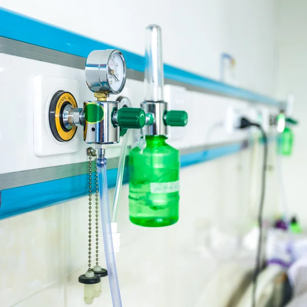 Oxygen in the hospital — Stock Photo, Image