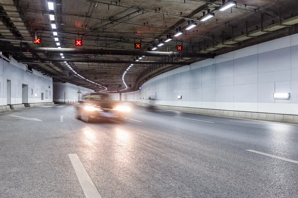 Interior of an urban tunnel — Stock Photo, Image