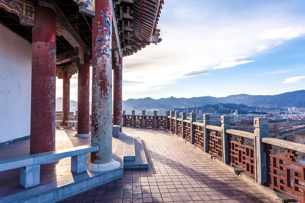 Pavillon im Park von Peking, China — Stockfoto