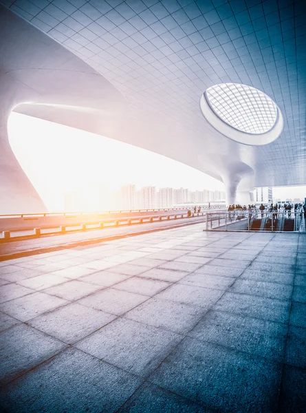 Hangzhou rail station in china — Stock Photo, Image