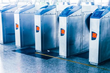 Pekin Çin metro istasyonu