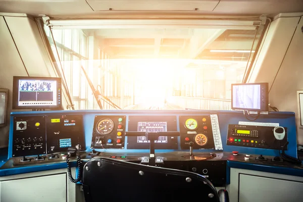Cidade metrô cockpit — Fotografia de Stock