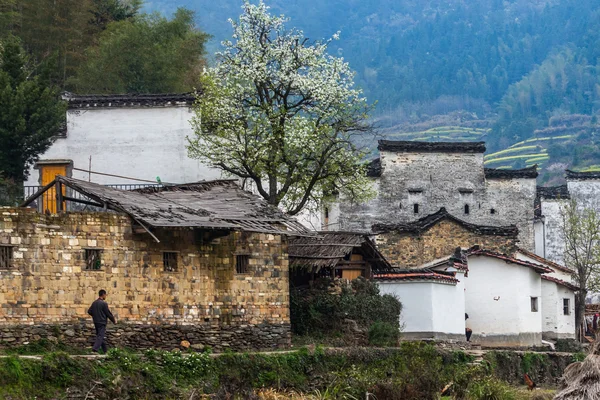 Antiguo edificio chino en Wuyuan —  Fotos de Stock