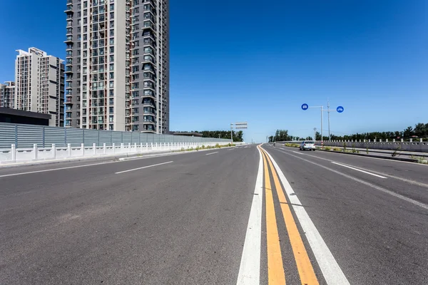 Stad weg — Stockfoto