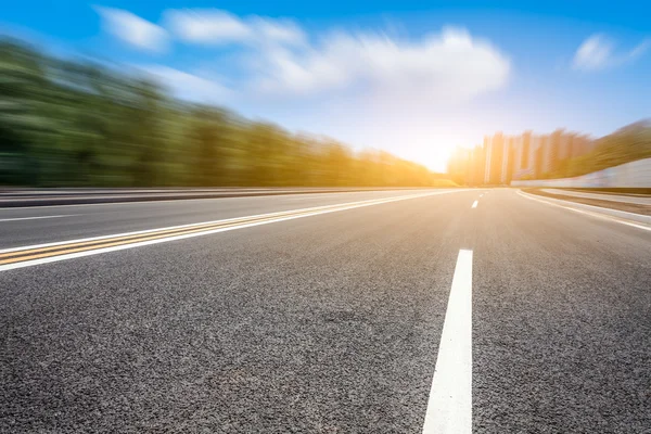 Bewegungsunschärfe der Straße — Stockfoto