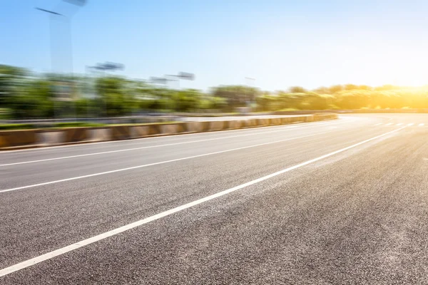 Bewegungsunschärfe der Straße — Stockfoto