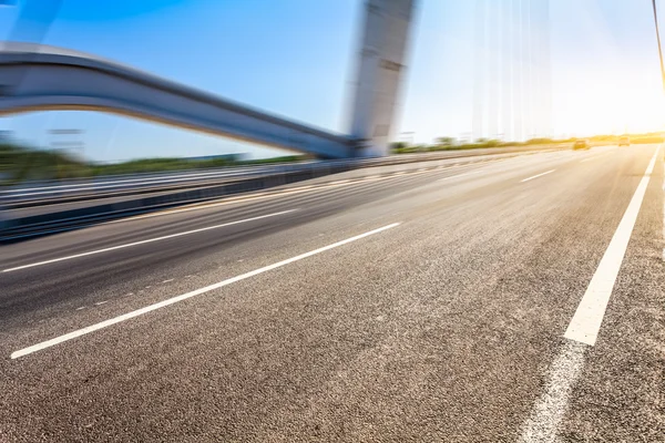 Bewegungsunschärfe der Straße — Stockfoto