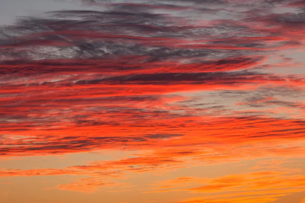 Nuvens do pôr do sol — Fotografia de Stock