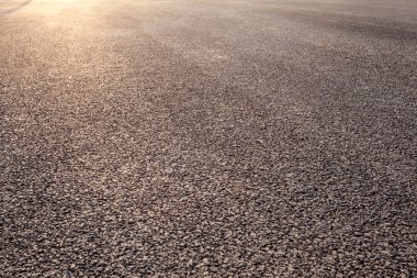 yakın çekim yeni asfalt yol