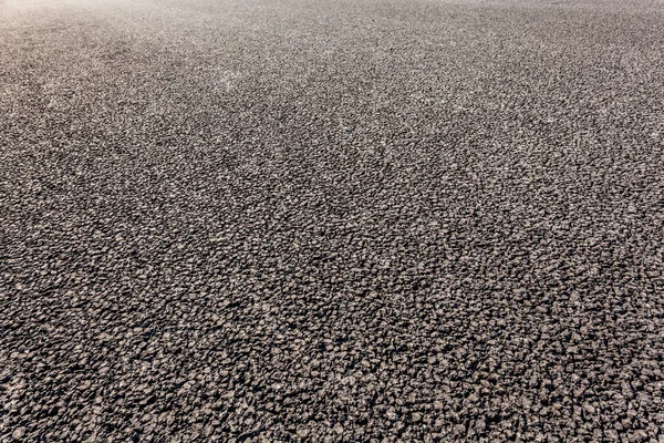 Yakın çekim yeni asfalt yol — Stok fotoğraf