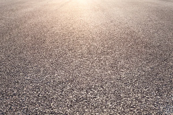 Primo piano nuova strada asfaltata — Foto Stock