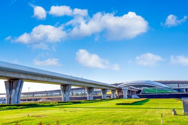 Havaalanı Pekin Çin ile metro pass