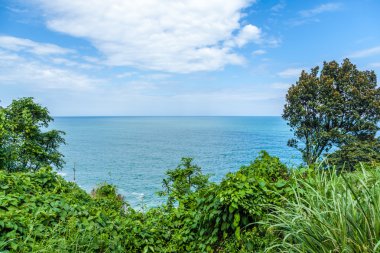 Dağlar, defne ve deniz