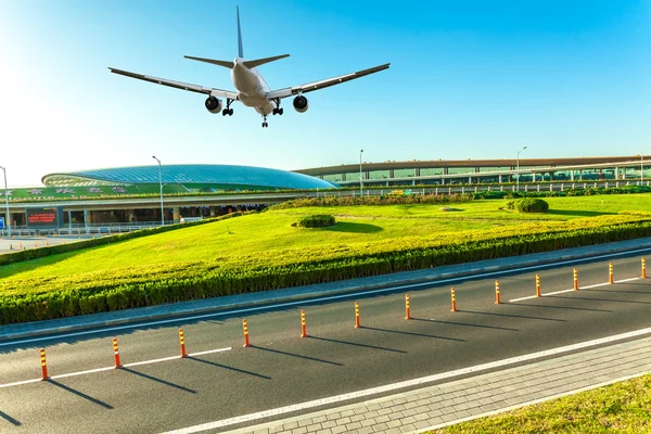 Aeropuerto en Beijing china — Foto de Stock