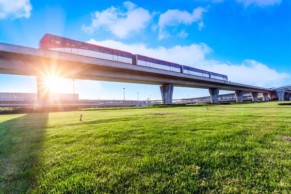 Havaalanı Pekin Çin ile metro pass — Stok fotoğraf